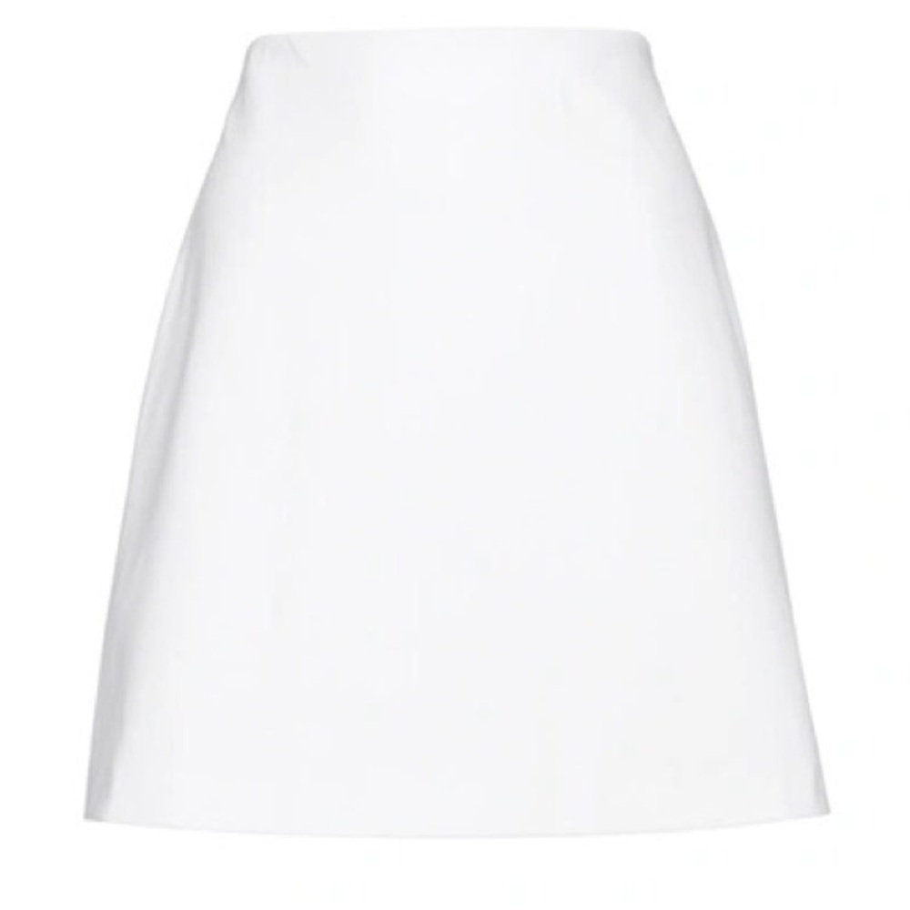 Wolford white a line baily mini skirt